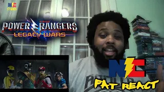 Power Rangers Legacy Wars Street Fighter Showdown Short Film REACTION!!! -The Fat REACT!