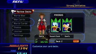 KH 1.5 + 2.5 ReMIX Re: Chain of Memories Sora EXP farming in Castle Oblivion