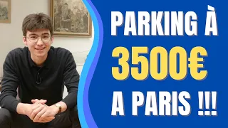 21 ans et 3 parkings à Paris !