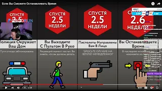 МАЗЕЛЛОВ СМОТРИТ МИР СРАВНЕНИЙ: Если Вы Сможете Останавливать Время // РЕАКЦИЯ НА МИР СРАВНЕНИЙ