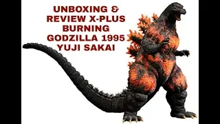 Unboxing & Review BURNING GODZILLA 1995 Yuji Sakai (Indonesian)