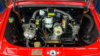 1968 Porsche 912 restored improved engine making great sounds (sound up!)