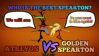 Atreyos Vs Golden Spearton Atreyos Want A Rematch! Stick War Legacy Mods Epic Battles Funny Moments