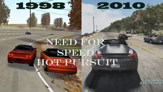 Evolution of Need For Speed Hot Pursuit Games (1998-2010)