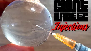 GIANT ORBEEZ (injections) // Oddly Satisfying or Oddly Terrifying?