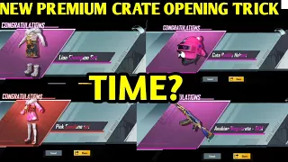 PUBG KR New Premium Crate Opening Trick | Timing? | Nuevo Fatal