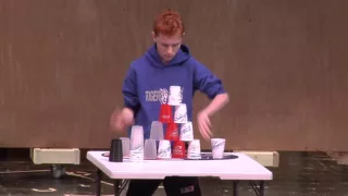 Cab's Got Talent 2015  Kian Lynch Cup Stacking