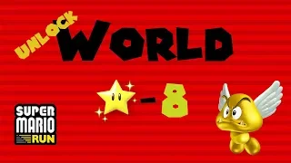 Super Mario Run | UNLOCK ★-8 | Clear World 5-1 with 300 or more coins!