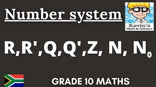 Number System grade 10: Different types of numbers