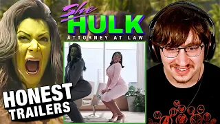 MCU WHY?? SHE-HULK HONEST TRAILER REACTION! (Marvel Studios')