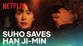 Suho's heroic actions save Han Ji-min from the killer | Behind Your Touch Ep 14 [ENG SUB]