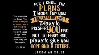 Happy Old Year 2021- Great Plans Verse of the Day #363- Jeremiah 29:11