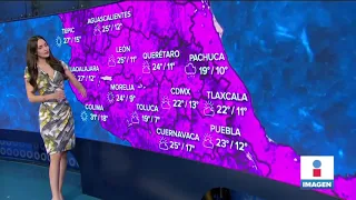 Frente frío número 9 entra a México; provocará lluvias y heladas | Noticias con Yuriria Sierra