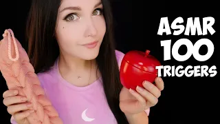 ASMR 100 Triggers for sleep and tingles 😴✨АСМР 100 Триггеров для сна и мурашек