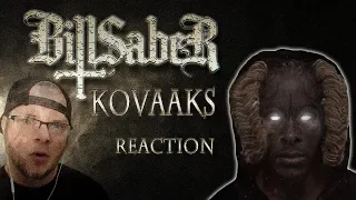 MetalHead REACTION to Bill $aber (Kovaaks)