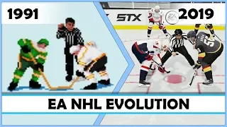 EA NHL evolution [1991 - 2019]