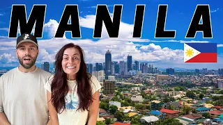 British tourists first impressions of Metro Manila 🇵🇭