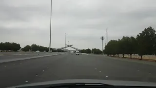 Quran bridge in Saudi Makkah Jeddah road