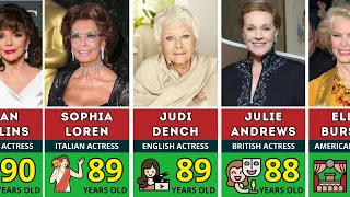 Famous Actresses Over 80 Still Living 2024