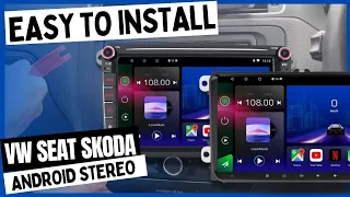 How to install Android Car Stereo into VW Seat and  Skoda Cars and Vans?