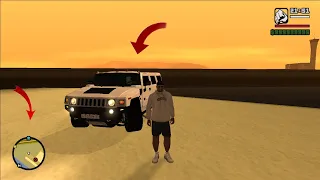 Secret HUMMER location in GTA San Andreas!!! (Hidden Place)  GTA San Andreas | Moded Gameplay