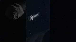 Hubble Telescope Captures Video of Spacecraft Hitting Asteroid