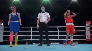 Finals (W54kg) PRISCO Sharon (ITA) vs  FAY Niamh Chloe (IRL) | EUBC U22 POREČ 2022