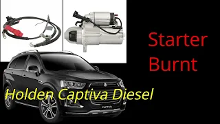 Captiva Starter motor issue 2.2 Diesel