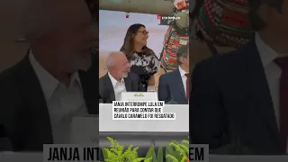 Janja interrompe Lula em reunião para contar que cavalo caramelo foi resgatado