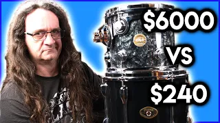 Cheap vs Expensive drums 2:  DW vs Tama Rockstar