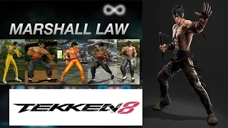 Evolution Of Marshall Law Tekken 1 To Tekken 8