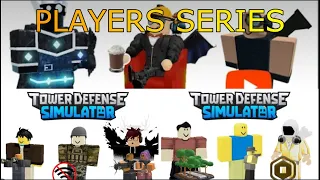 Types of Players SERIES In Tower Defense Simulator (TDS Meme) In A Nutshell!  (Roblox)