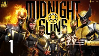 MARVEL'S MIDNIGHT SUNS ❑ 1 – BEGINNING OF THE STORY | Gameplay Walkthrough [100% Platinum] FULL GAME