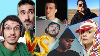 Sagopa Kajmer vs Ceza, Norm Ender, Sansar Salvo, Ayben, Fuat, Duman REACTION / TEPKI