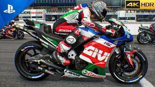 MotoGP 23 100% Realistic Difficulty | ThaiGP Full Race | Ultra High Graphics Gameplay (4K HDR 60FPS)