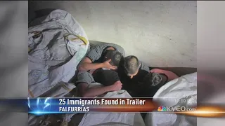 25 Undocumented Immigrants Found In Trailer