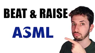 ASML Stock Reported a Beat and Raised Guidance. Why Is the Stock Down?