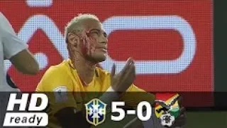 Brazil vs Bolivia 5-0 - All Goals & Extended Highlights - World Cup 2018 07/10/2016 HD