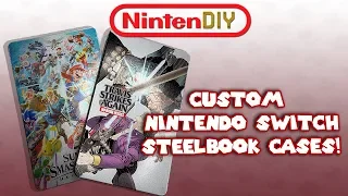 NintenDIY Episode 5 - Custom Nintendo Switch Steelbook TUTORIAL!