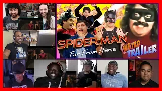 SPIDER MAN FAR FROM HOME Weird Trailer - FUNNY SPOOF PARODY by Aldo Jones REACTIONS MASHUP