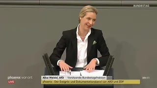 21 11 2018 Alice Weidel zu den Wahlkampfspenden