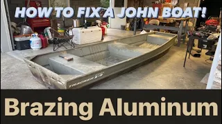 HOW TO FIX AN ALUMINUM JOHN BOAT | NO MORE HOLES!!!