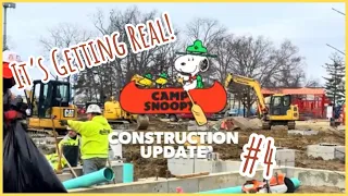 COMING SOON IN 2024: Camp Snoopy At Kings Island Construction Update #4!