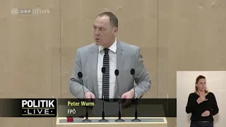 Peter Wurm - Epidemiegesetz und COVID-19-Maßnahmengesetz - 25.3.2021