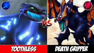 Toothless vs. Boss Deathgripper | Dragons: Rise of Berk (Gauntlet event)