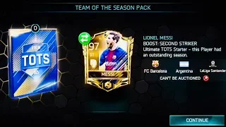 I GOT 97 OVR UTOTS MESSI - GREATEST UTOTS PACK OPENING IN FIFA MOBILE  - Gameplay Review