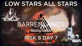 Arknights CC#9 Day 7 Risk 8 with Challenge Guide Low Stars All Stars