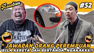 JAWAPAN HEBAT PEREMPUAN : TADI TAK ADA ❗️❗️🤣🤣❗️ USTAZ SYAMSUL DEBAT ❗️ REACTION