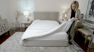 Making Your Bed: How To Create Perfect Hospital Corners for a Hotel Quality Look | Saatva
