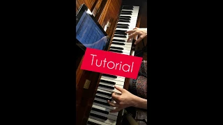 Туториал для фортепиано "Вечная любовь" Азнавура. Piano Tutorial. Best cover.